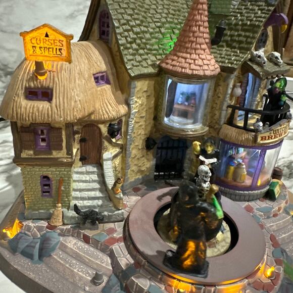 LEMAX Spooky Town Witches Brew Haus - Picture 2 of 11